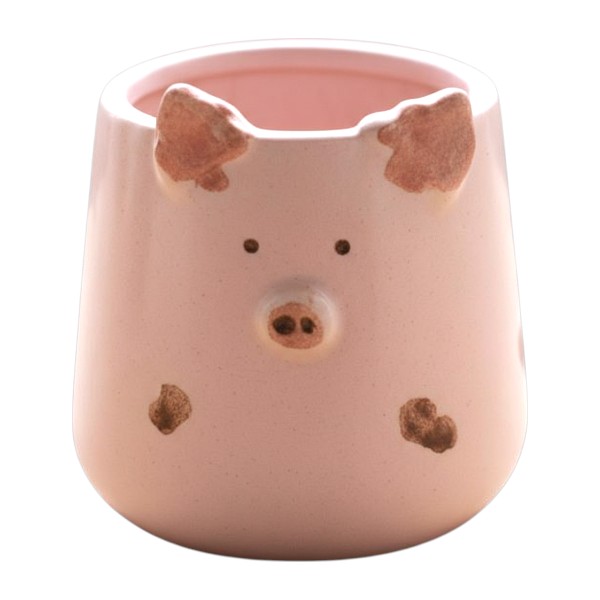 Mini ceramic animal planter