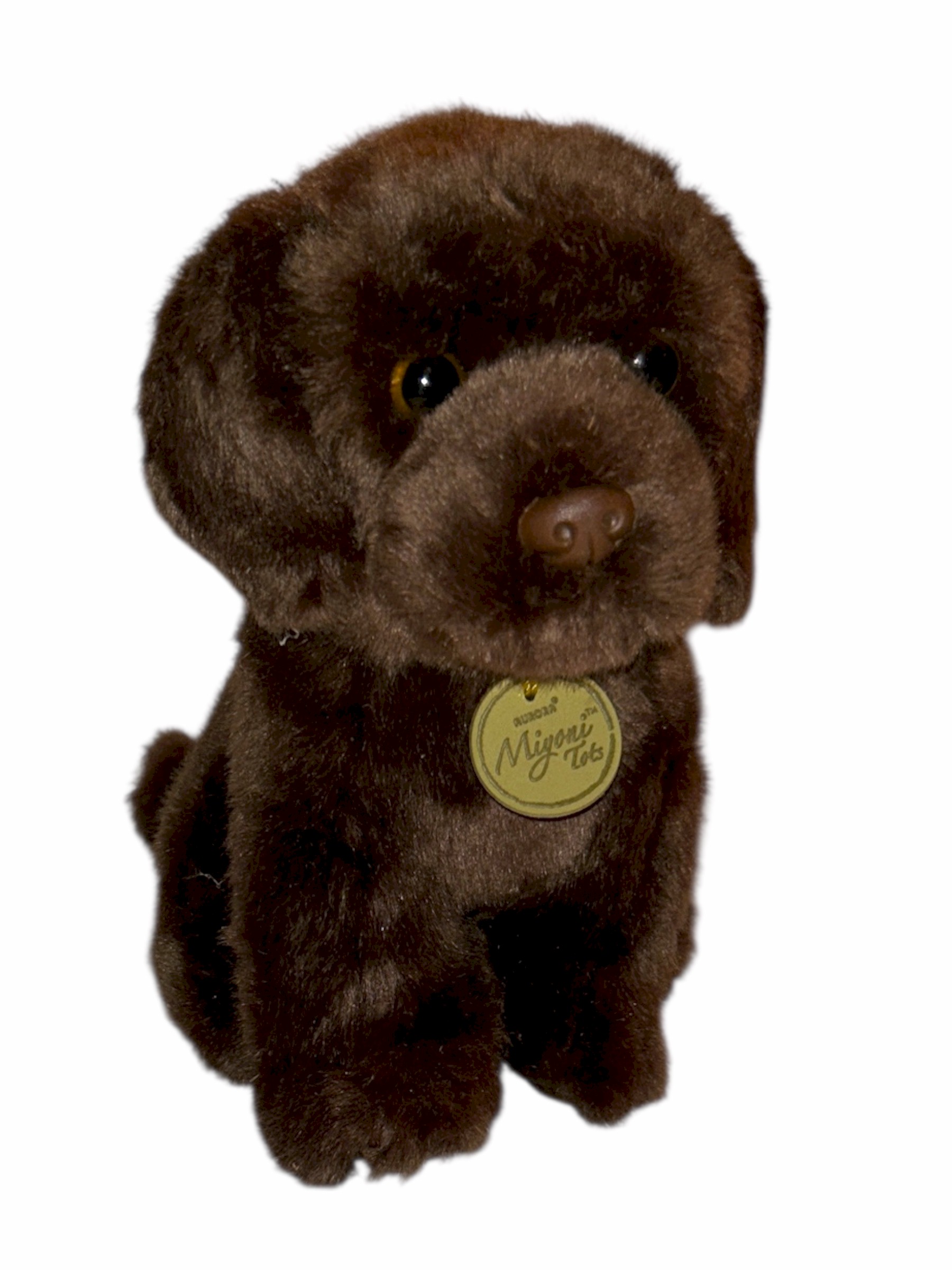 Aurora Miyoni Brown Puppy Plush Stuffed Animal