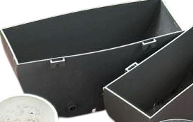 Rectangle wall planter