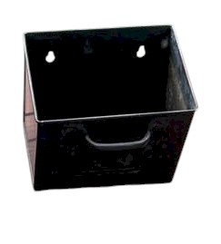 Metal wall planter box