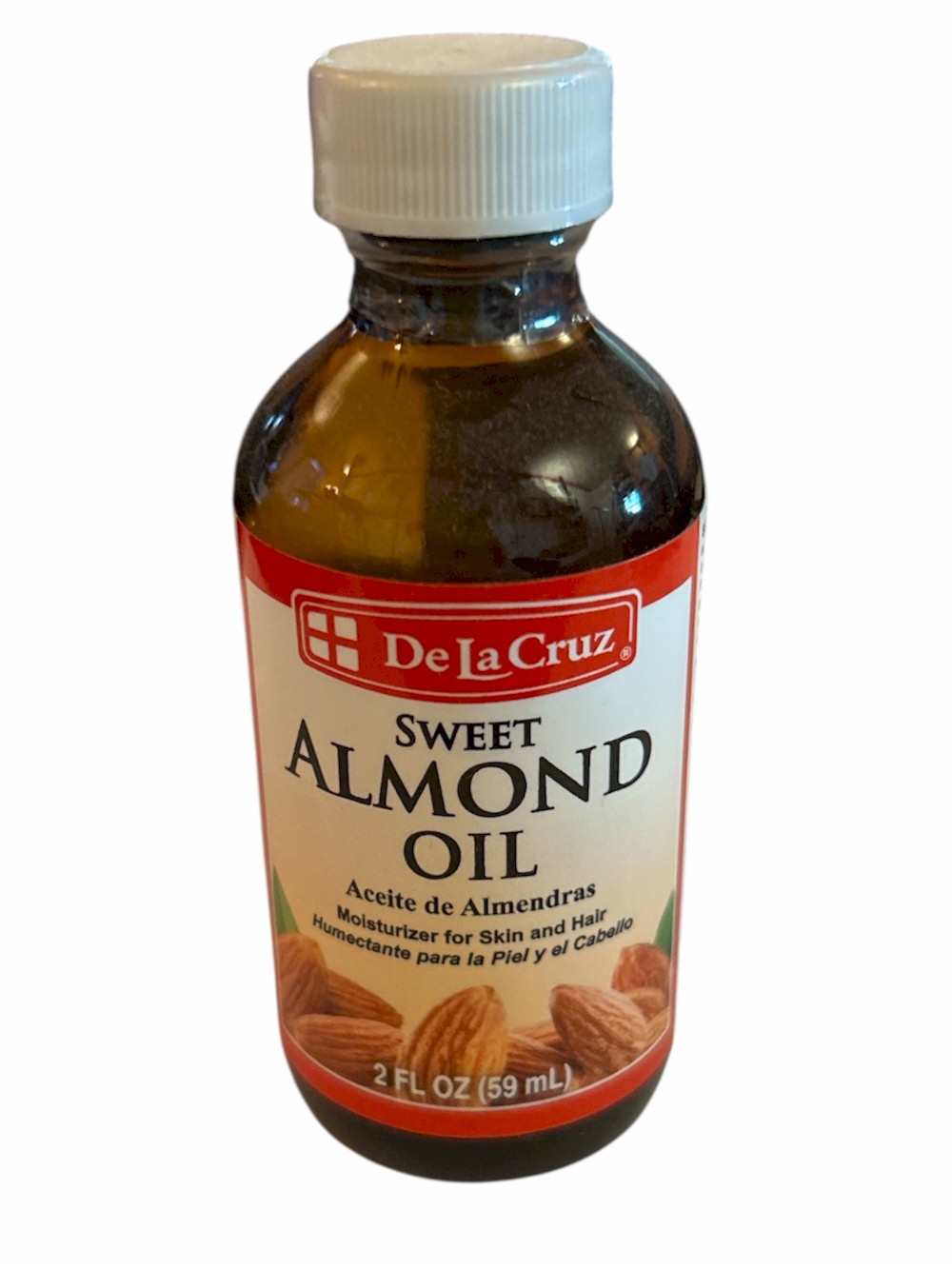 De La Cruz Sweet Almond Oil 2 oz