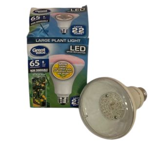 Great Value LED Grow Light Bulb – 65W equivalent