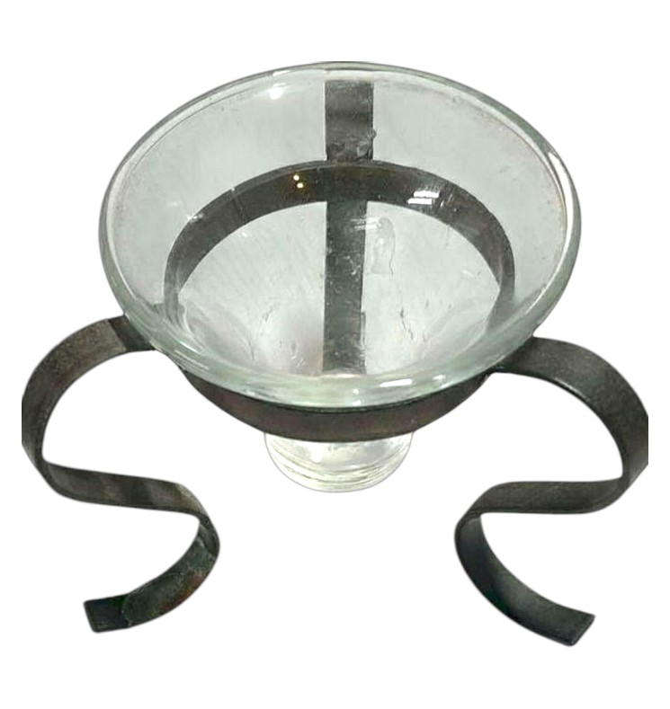 Glass Candle Holder