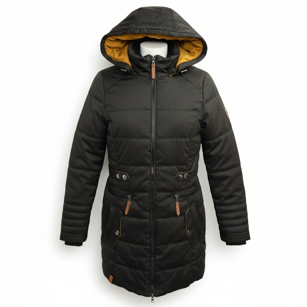 Women’s Clocolor Quilted Hooded Winter Coat
