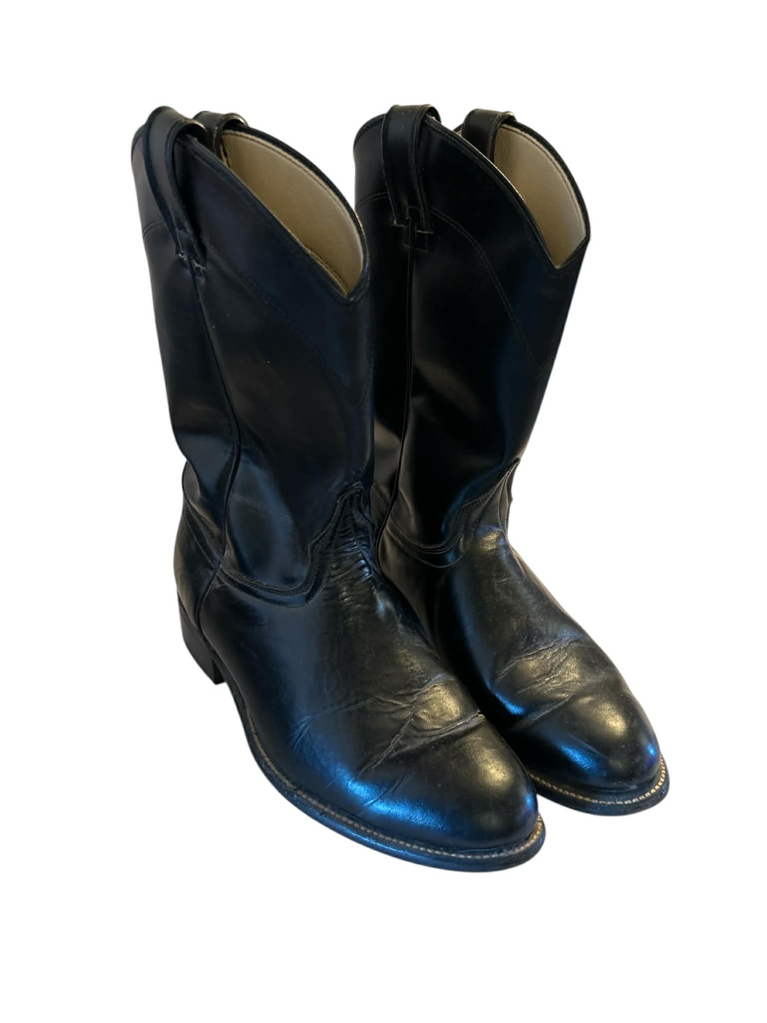 Women’s Laredo leather western pull on boots