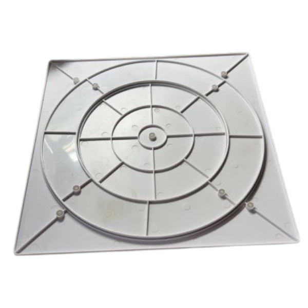 Plastic cake plate turner/pedestal