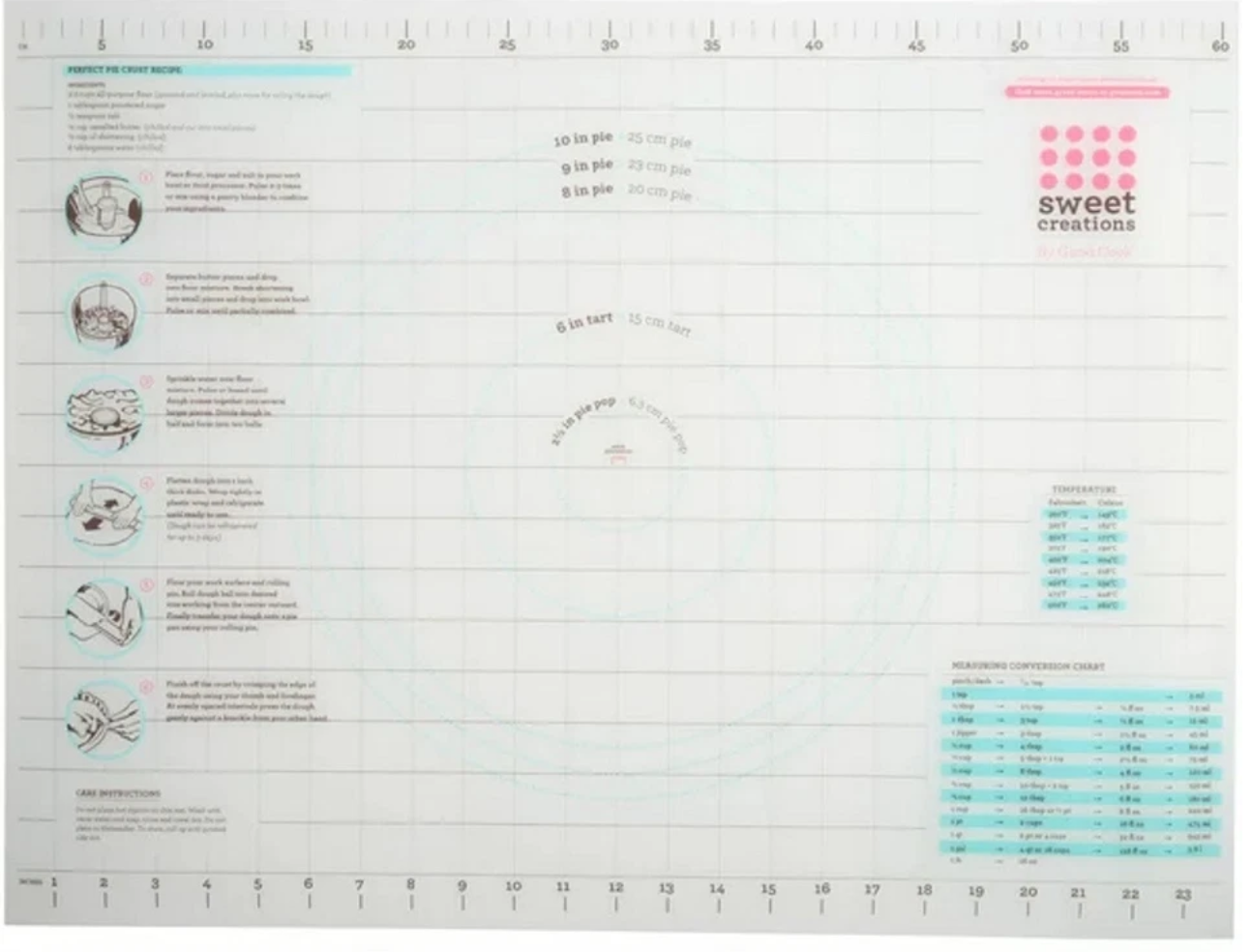 Measurements Rolling Mat