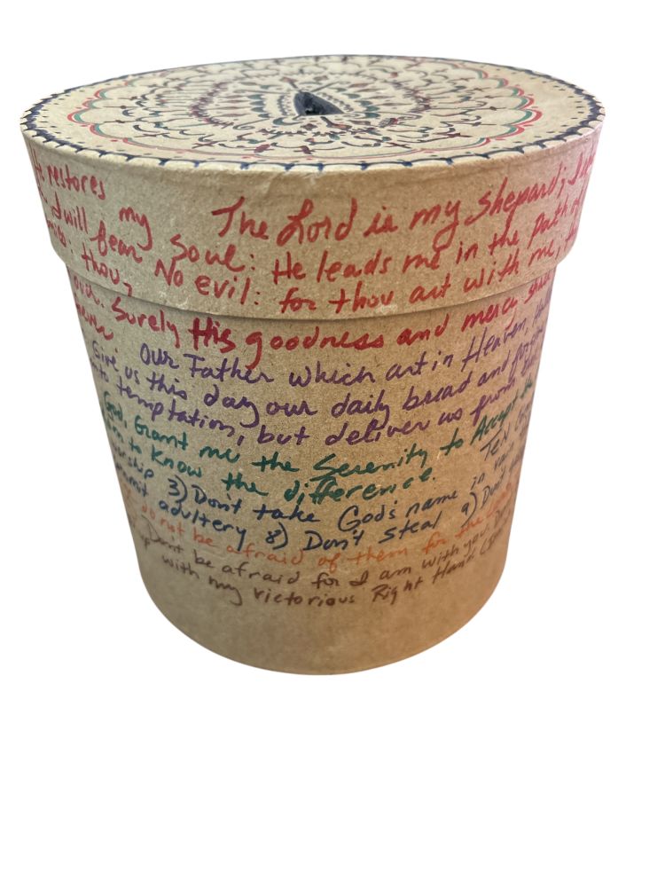 Handmade Scripture Box