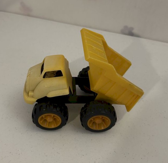 Yellow Toy Dump Truck