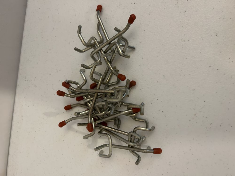 18 Pack Pegboard Accessories - Very Good Condition