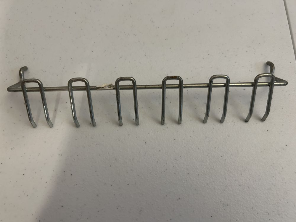 Pegboard Accessory Metal Hook Rack