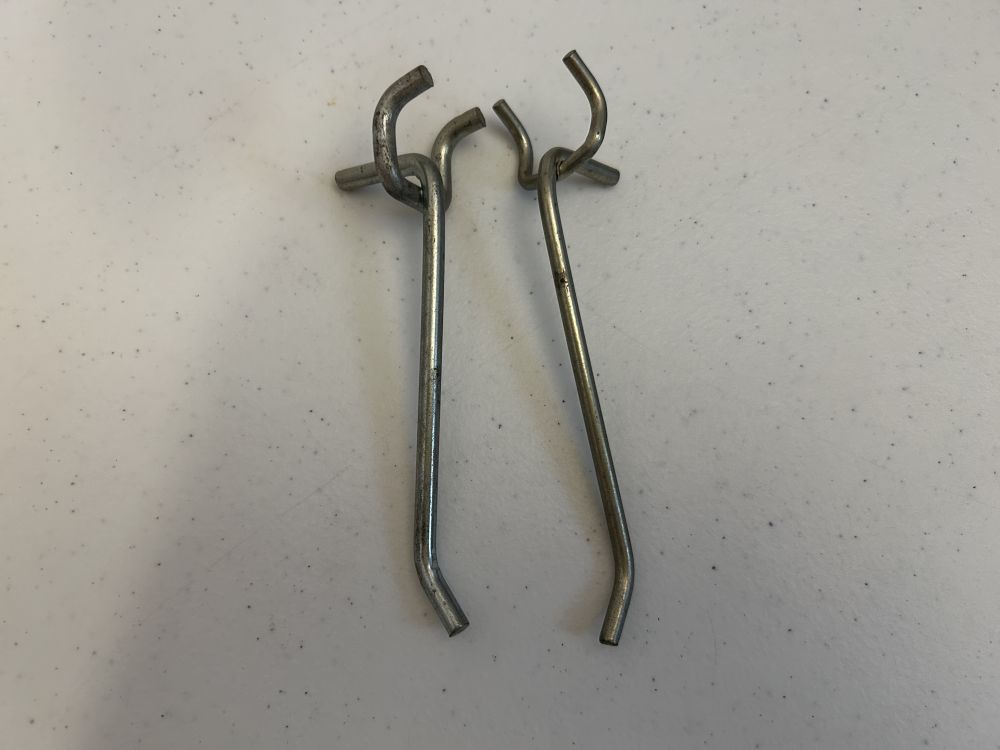 Pegboard Accessories Metal Hooks