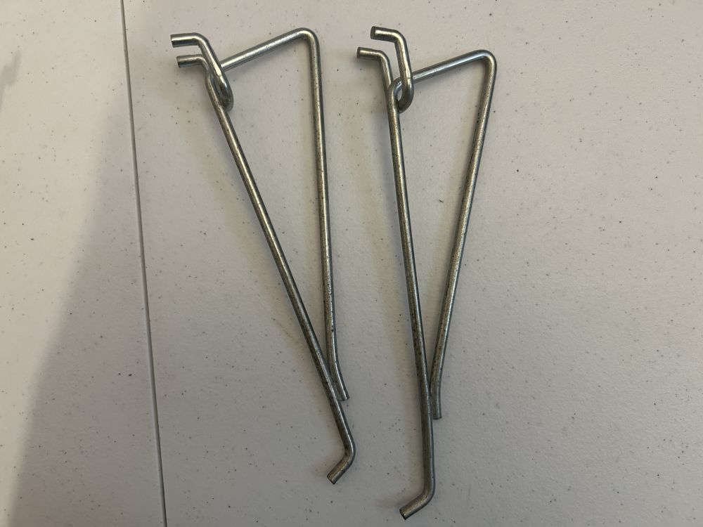 Pegboard Accessory Hooks Set