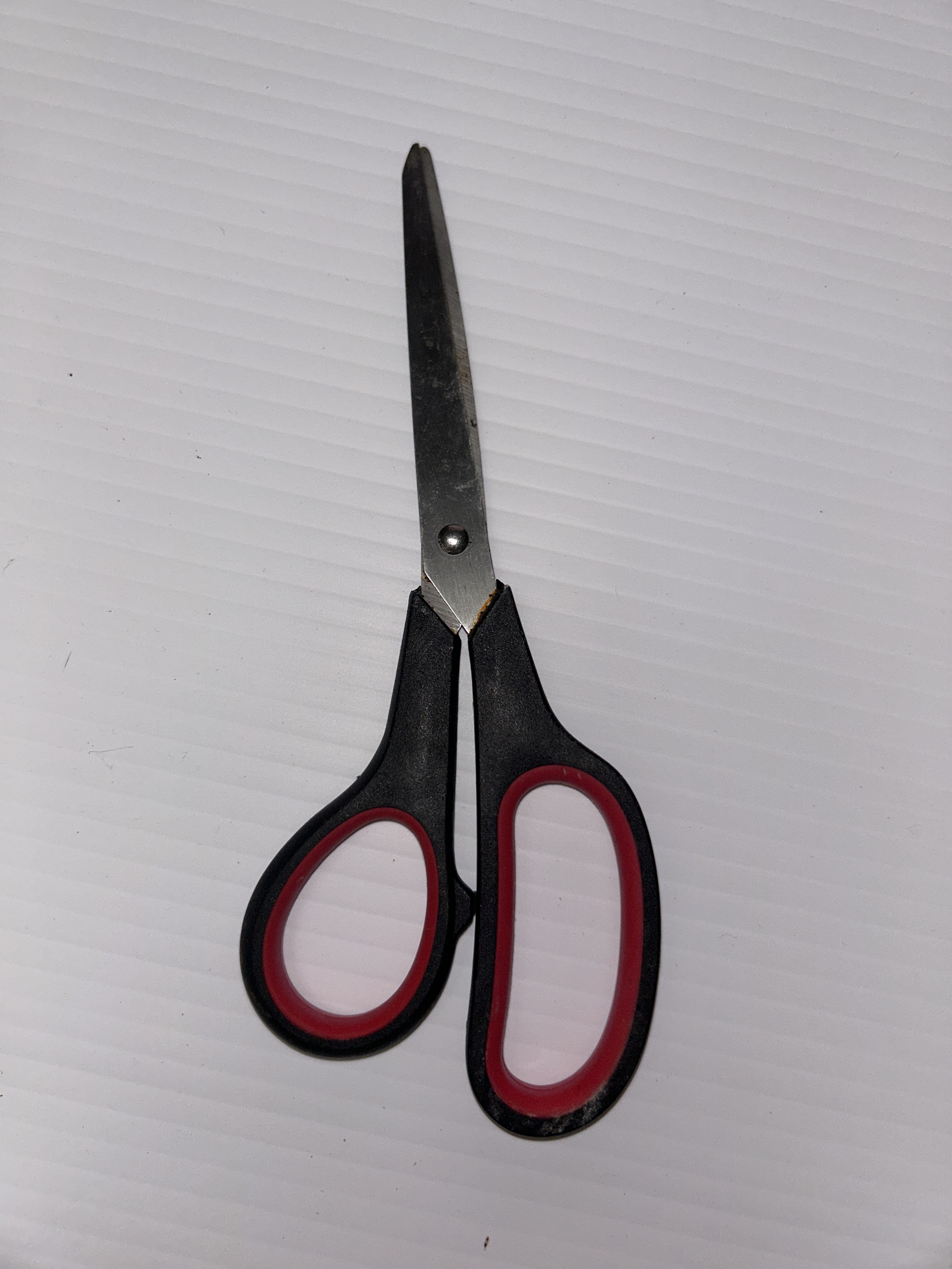 Black and Red Handle Scissors
