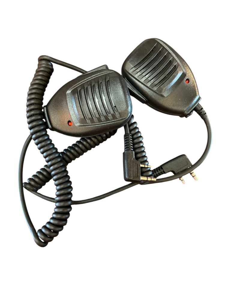 Set - Remote Speaker Microphones for Two-Way Radio