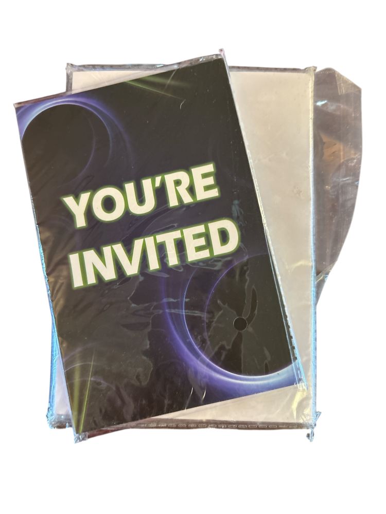 Invitations w/ Envelopes 'You're Invited' Set