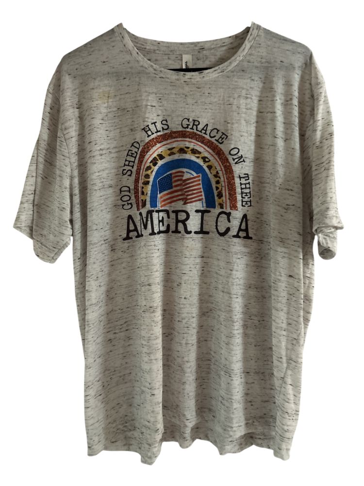 Men's XL Graphic T-Shirt with America Design