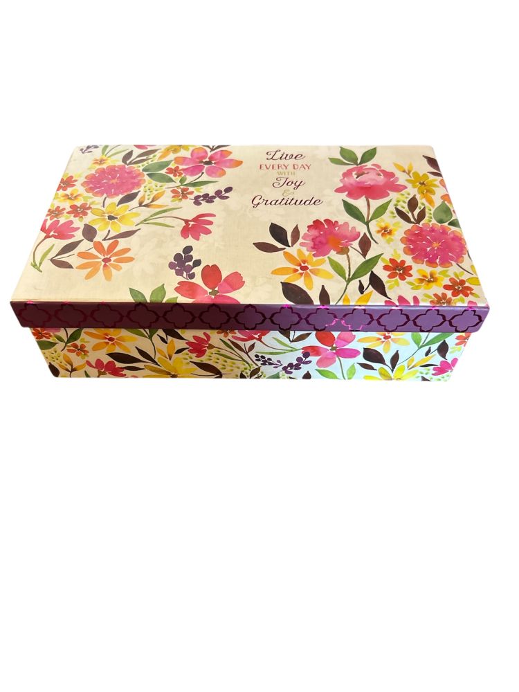 Decorative Heavy Cardboard Storage Box