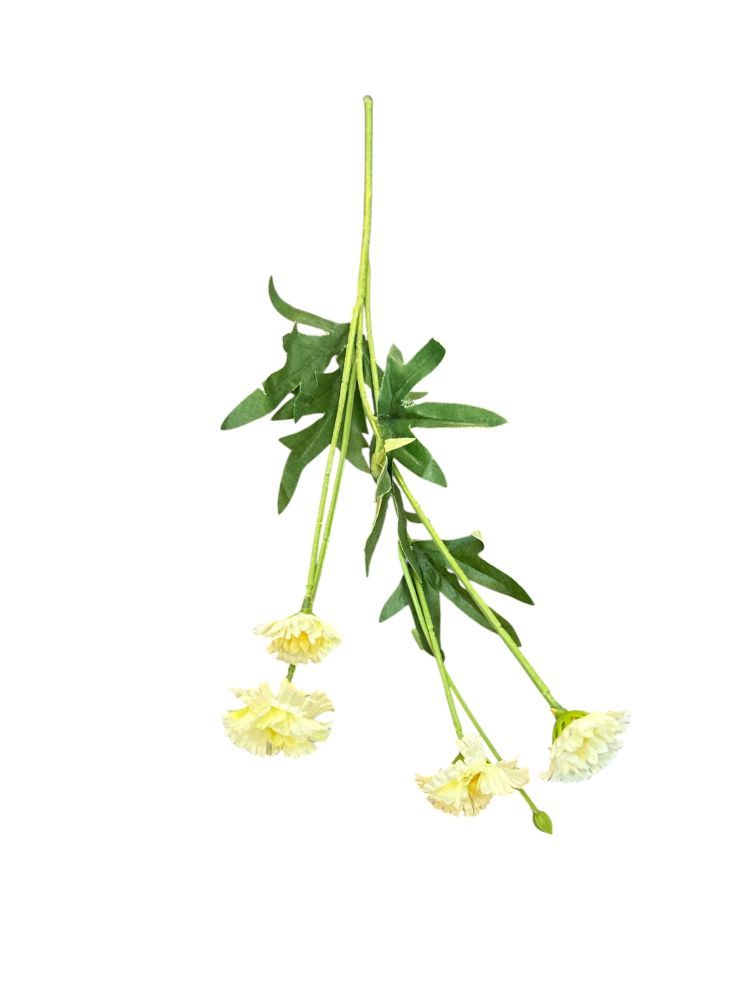 Fake Faux Flowers Artificial Carnation Stems