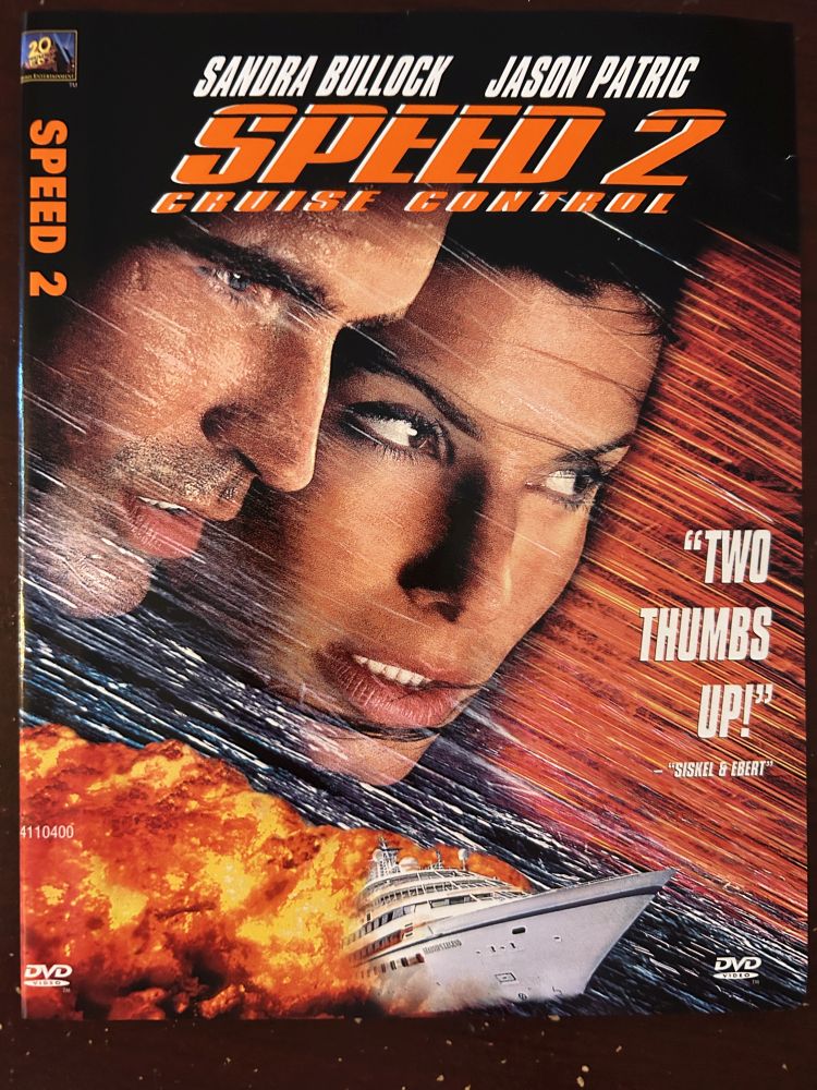 Speed 2: Cruise Control DVD