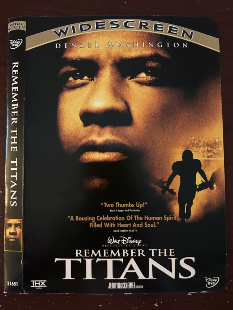 Remember the Titans DVD Widescreen
