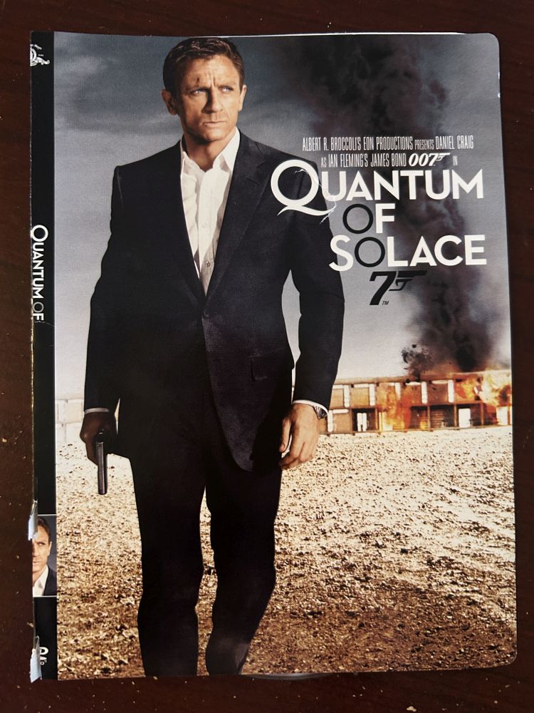 Quantum of Solace DVD Case with Disc