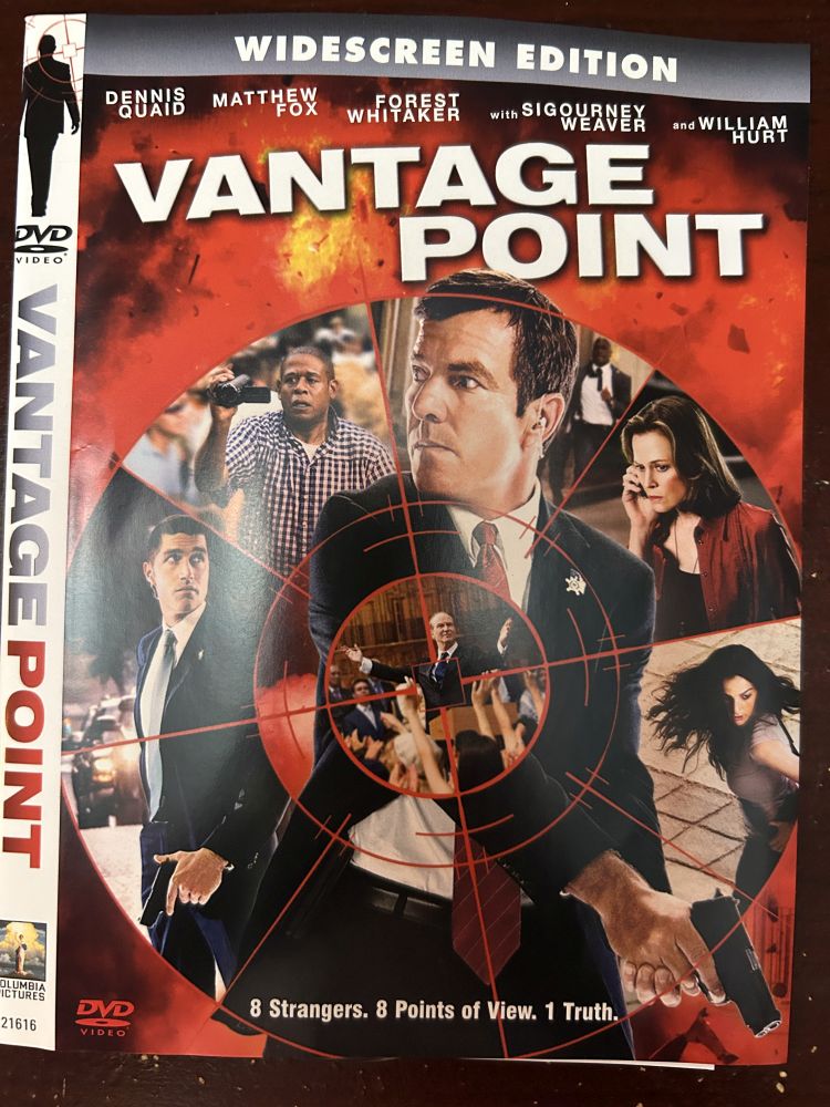 Vantage Point DVD Widescreen Edition
