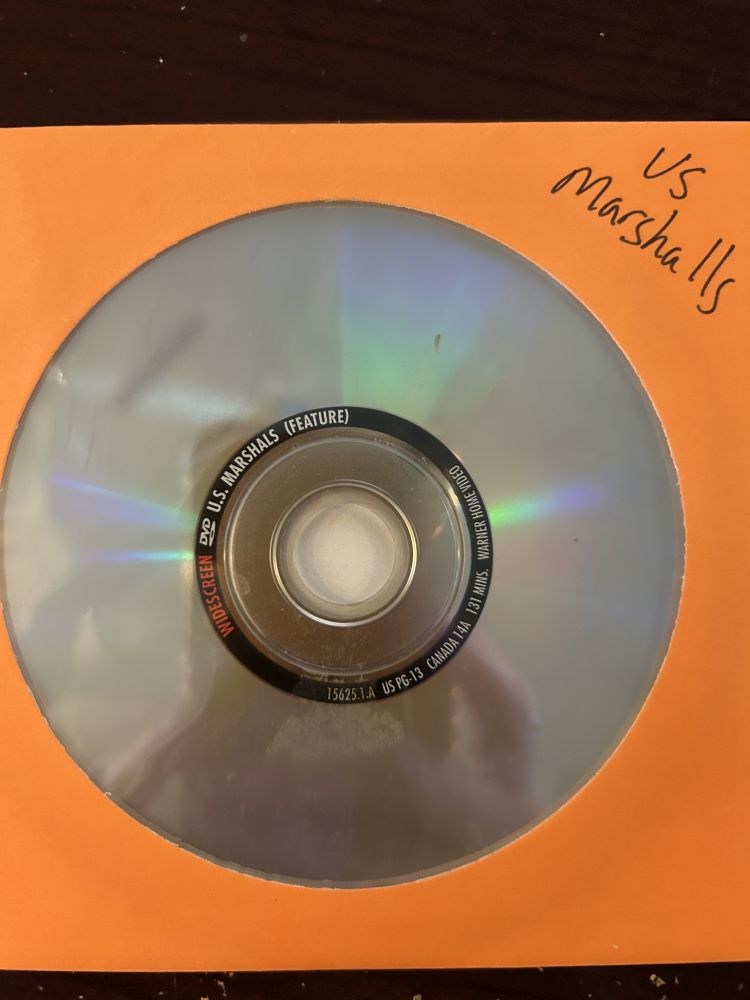 U.S. Marshalls DVD