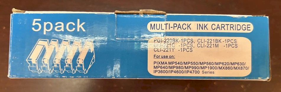HP Multi-Color Ink Cartridge 5-Pack