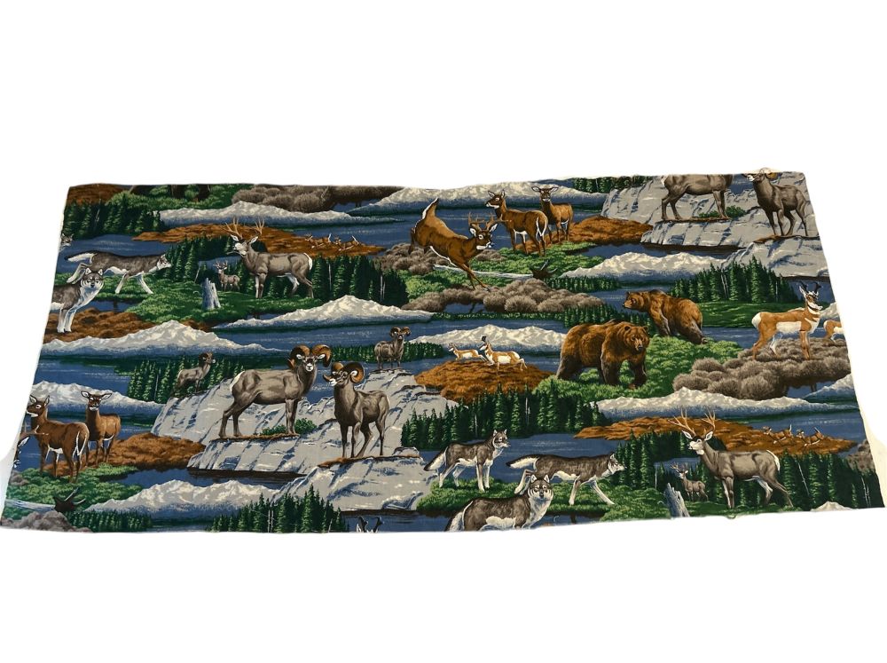 Fabric Nature Print 43x20 Inch