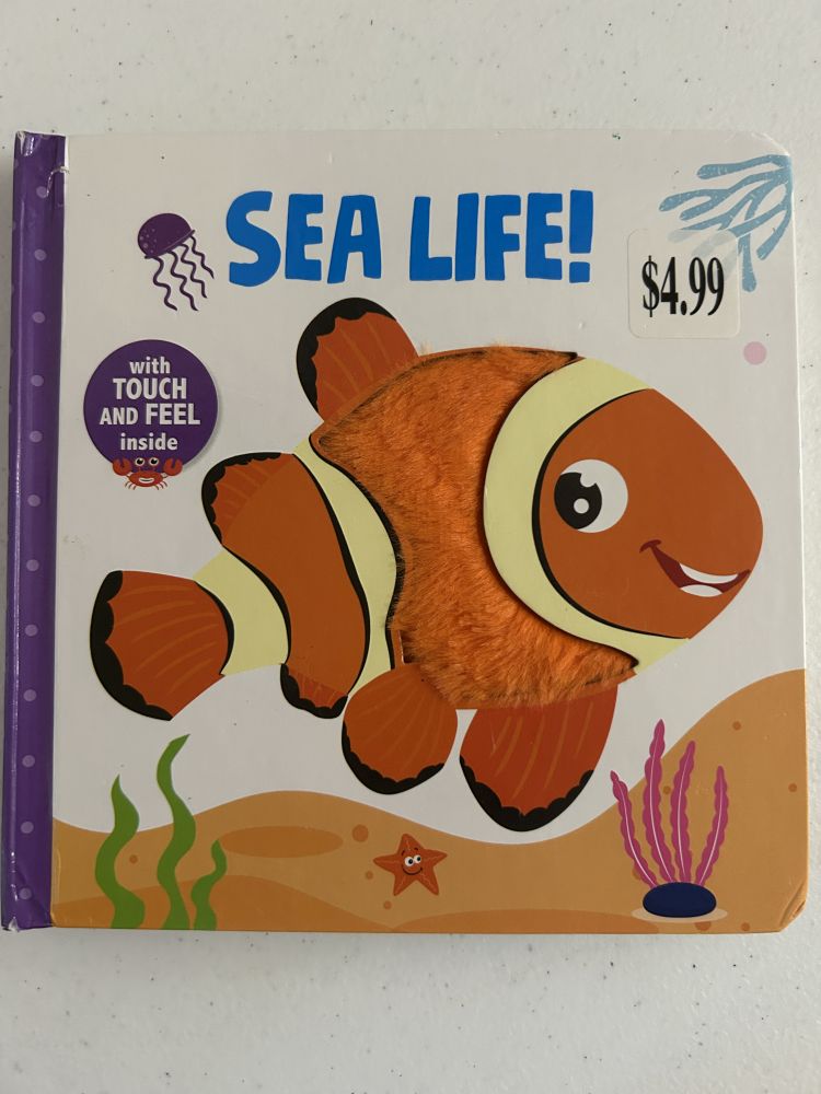 Sea Life Touch and Feel Board Book
