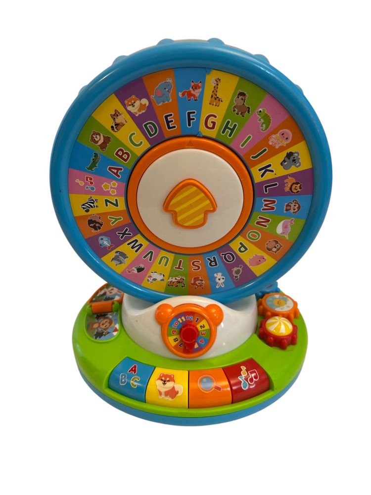 Electronic Baby Toy Alphabet Wheel 8x10"
