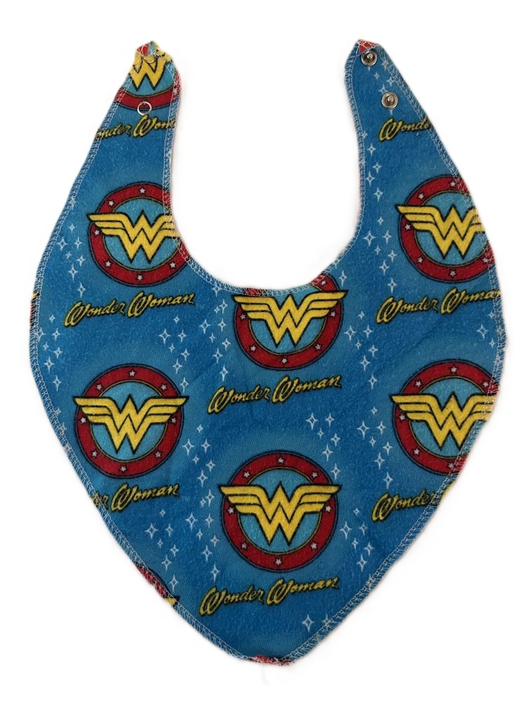 Wonder Woman Baby Bib