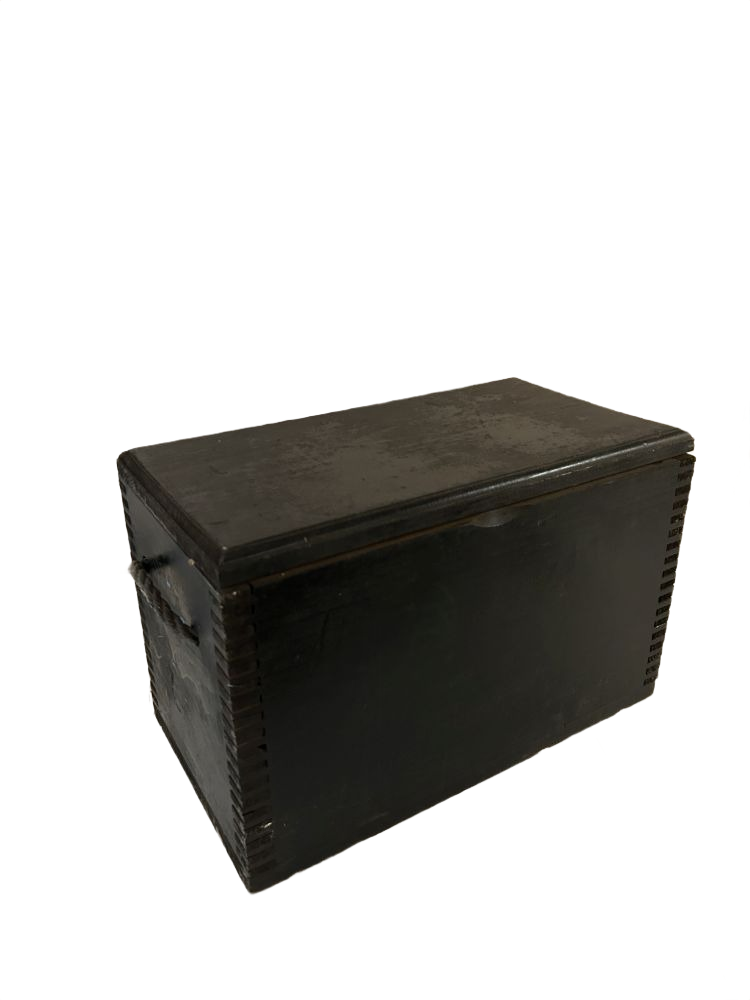 Ammo Box Wooden Storage Box 10x9x16"