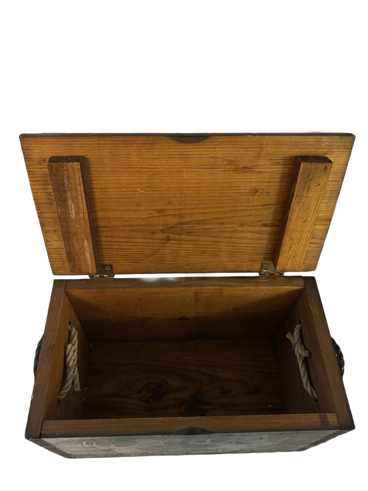 Ammo Box Wooden Storage Box 10x9x16"