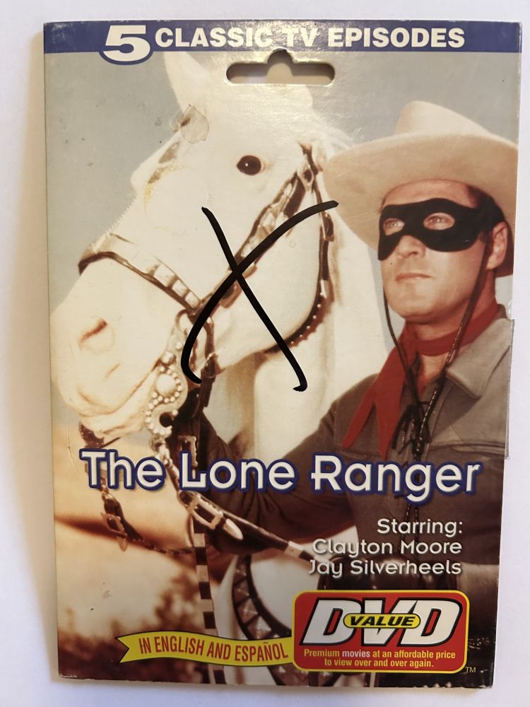 The Lone Ranger DVD 5 Classic TV Episodes