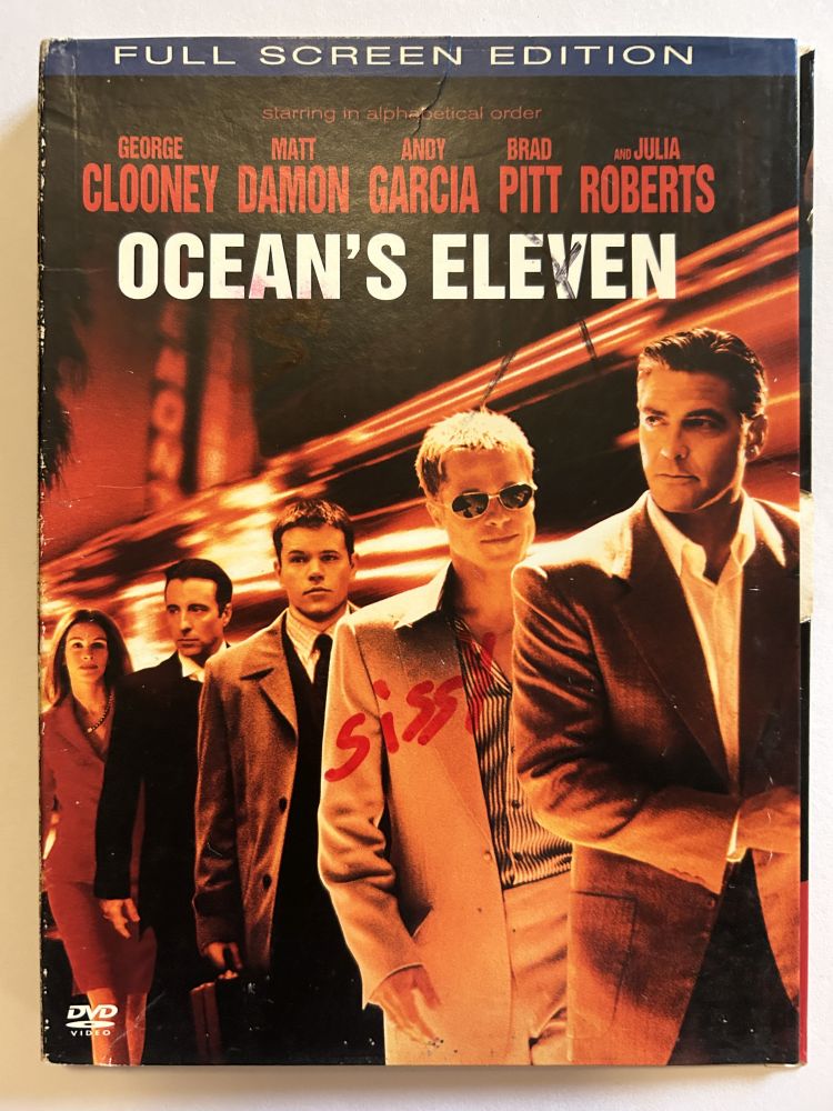 Ocean's Eleven DVD Full Screen Edition