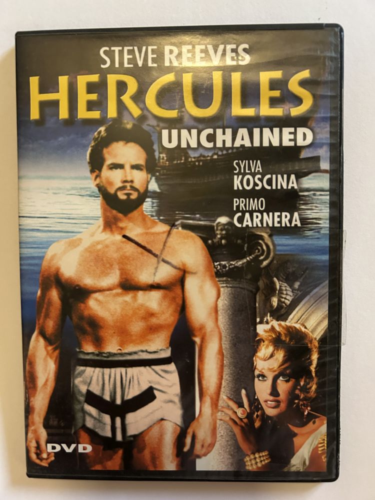 Hercules Unchained DVD - Steve Reeves