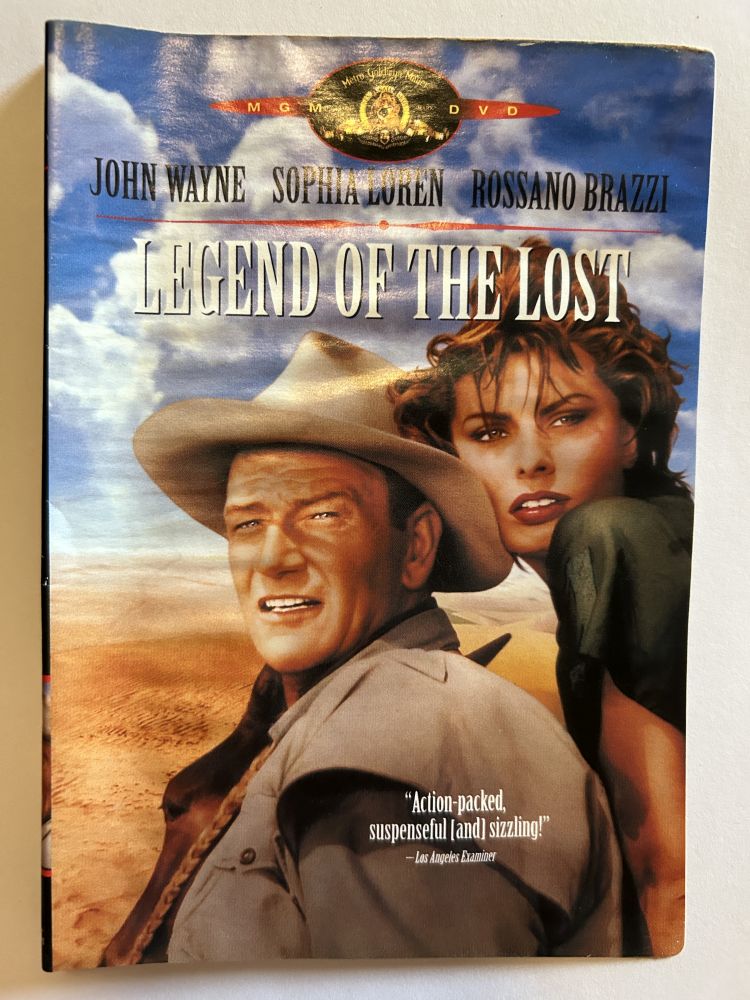 Legend of the Lost DVD
