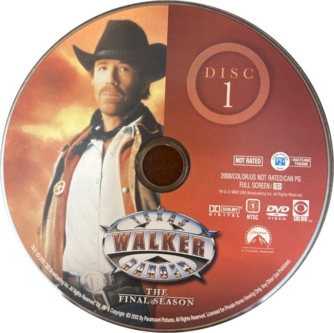 Walker Texas Ranger: The Final Season DVD Disc 1