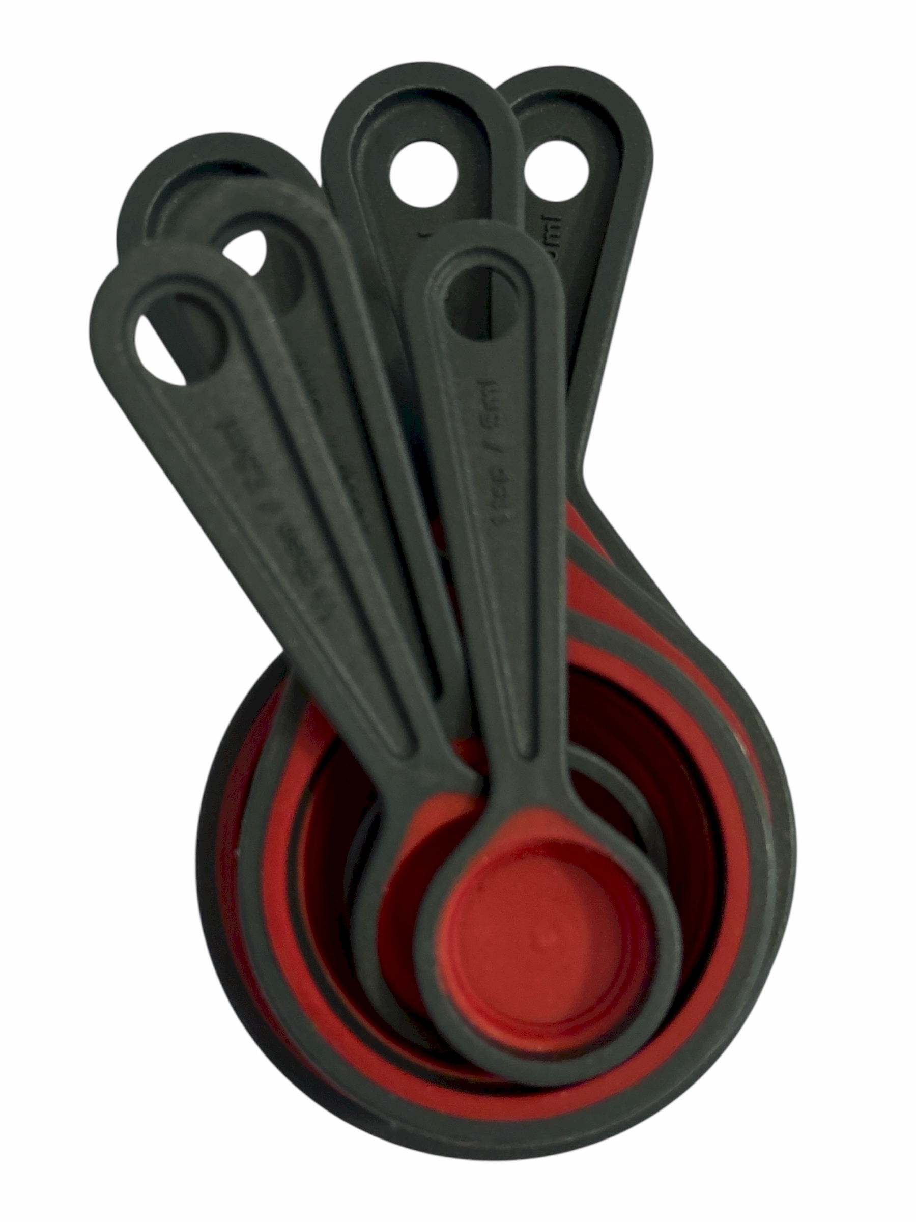 Collapsible Measuring Cups and Spoons Set Space Saving Kitchen Tools
