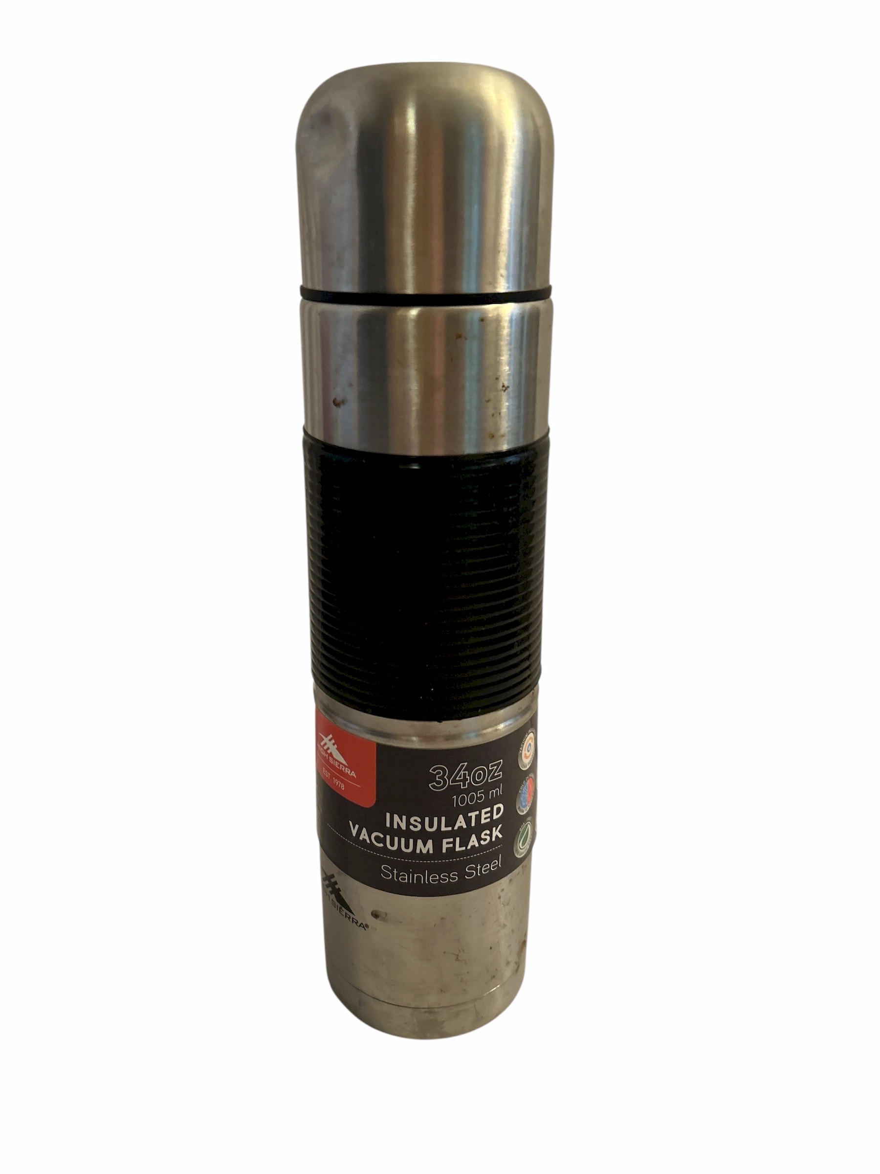 Stainless Steel Insulated Vacuum Flask Thermos 34 oz