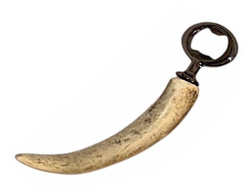 Handmade Real Antler Bottle Opener Rustic Hunting Bar Tool