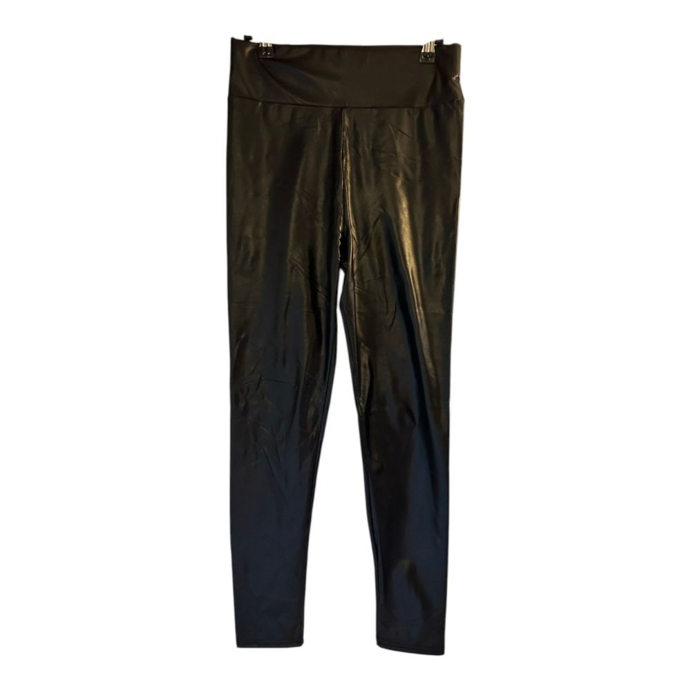 Women’s Faux Leather High Waist Leggings Tag Size XL Fits Smaller