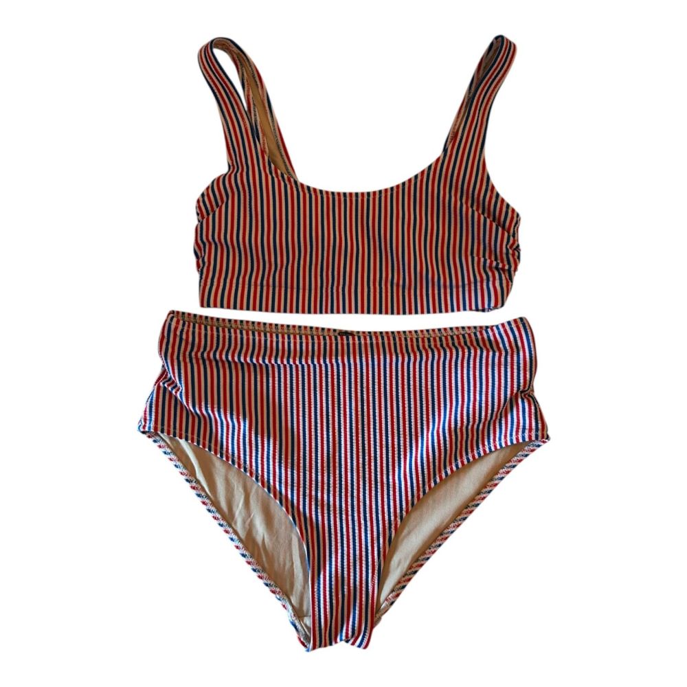 Women's Bikini Set by Old Navy - Striped Swimwear