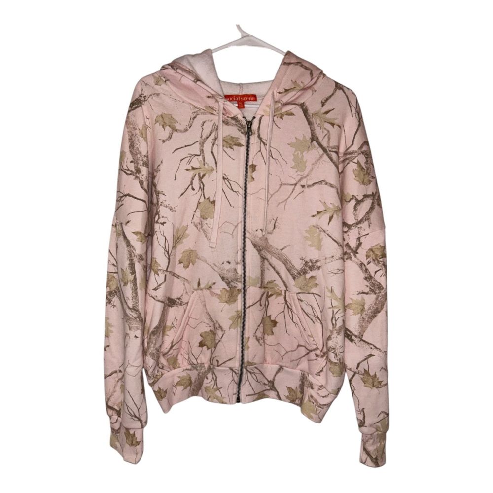 Women's Hoodie by Social Scene - Camouflage Design