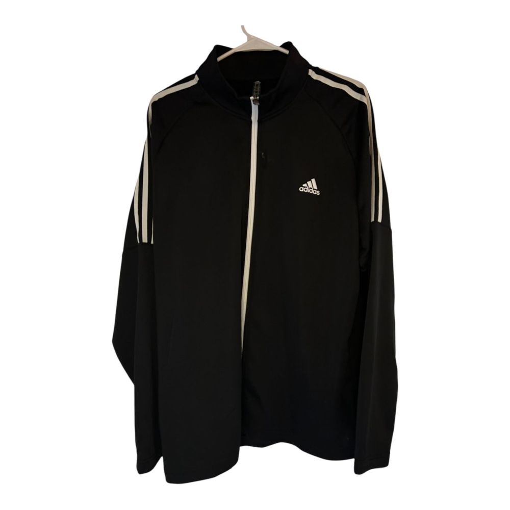 Women's Adidas Track Jacket - Classic Black