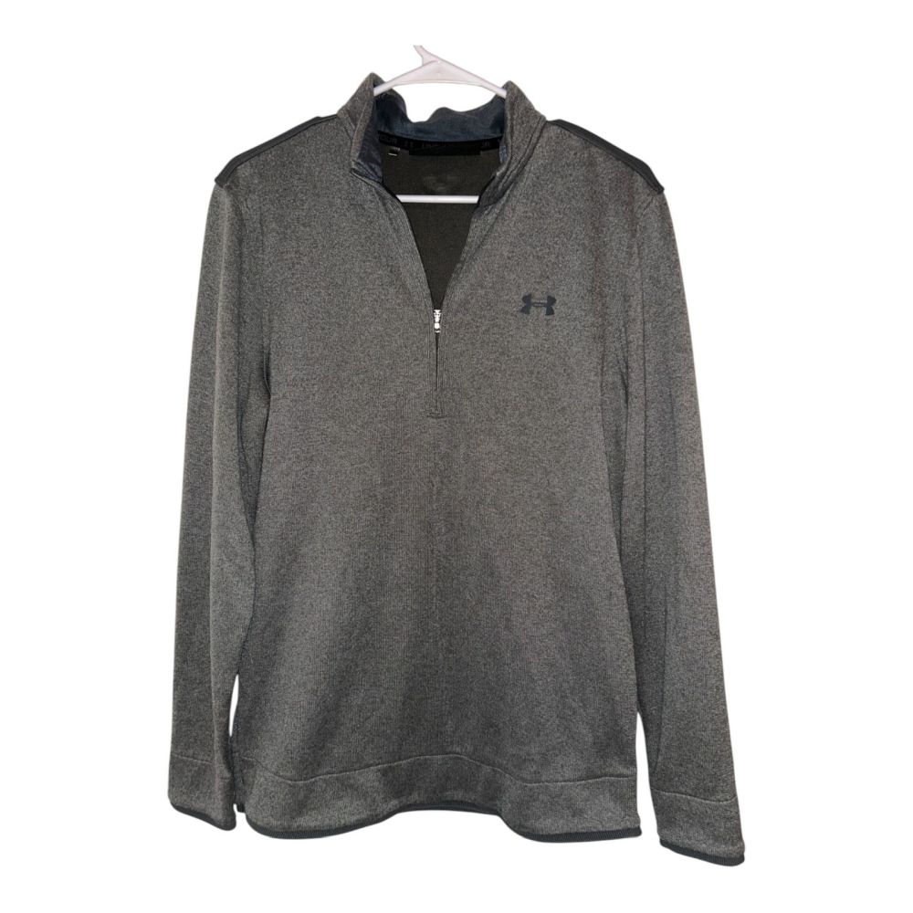 Men's Under Armour Quarter-Zip Pullover - Grey