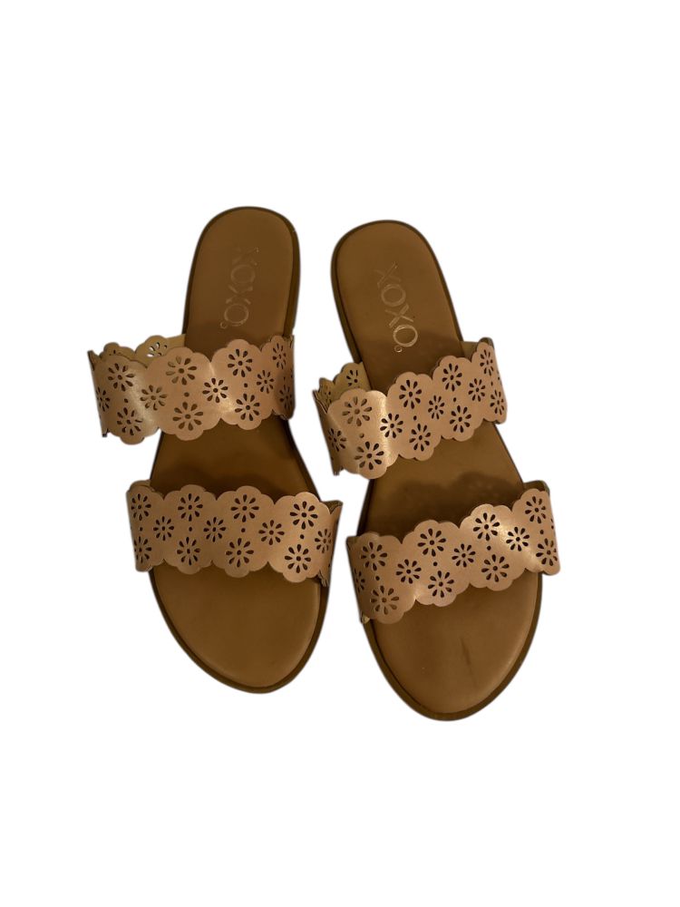 Women's Sandals by XOXO - Floral Cutout Design