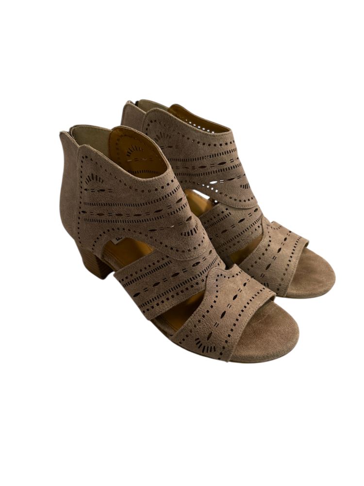 Women's Sandals by Not Rated - Open-Toe Laser-Cut Design
